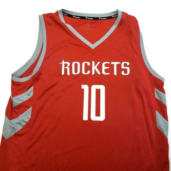 Fanatics Other - Fanatics Eric Gordon #10 NBA Houston Rockets Jersey Mens Size Large Red